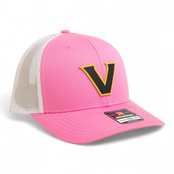 Vanderbilt Commodores Black 3D Snapback Trucker Hat- Pink/ White - Picture 1 of 3